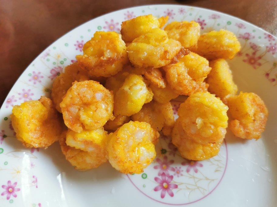 在家也能做大菜之2~“芥末虾球”