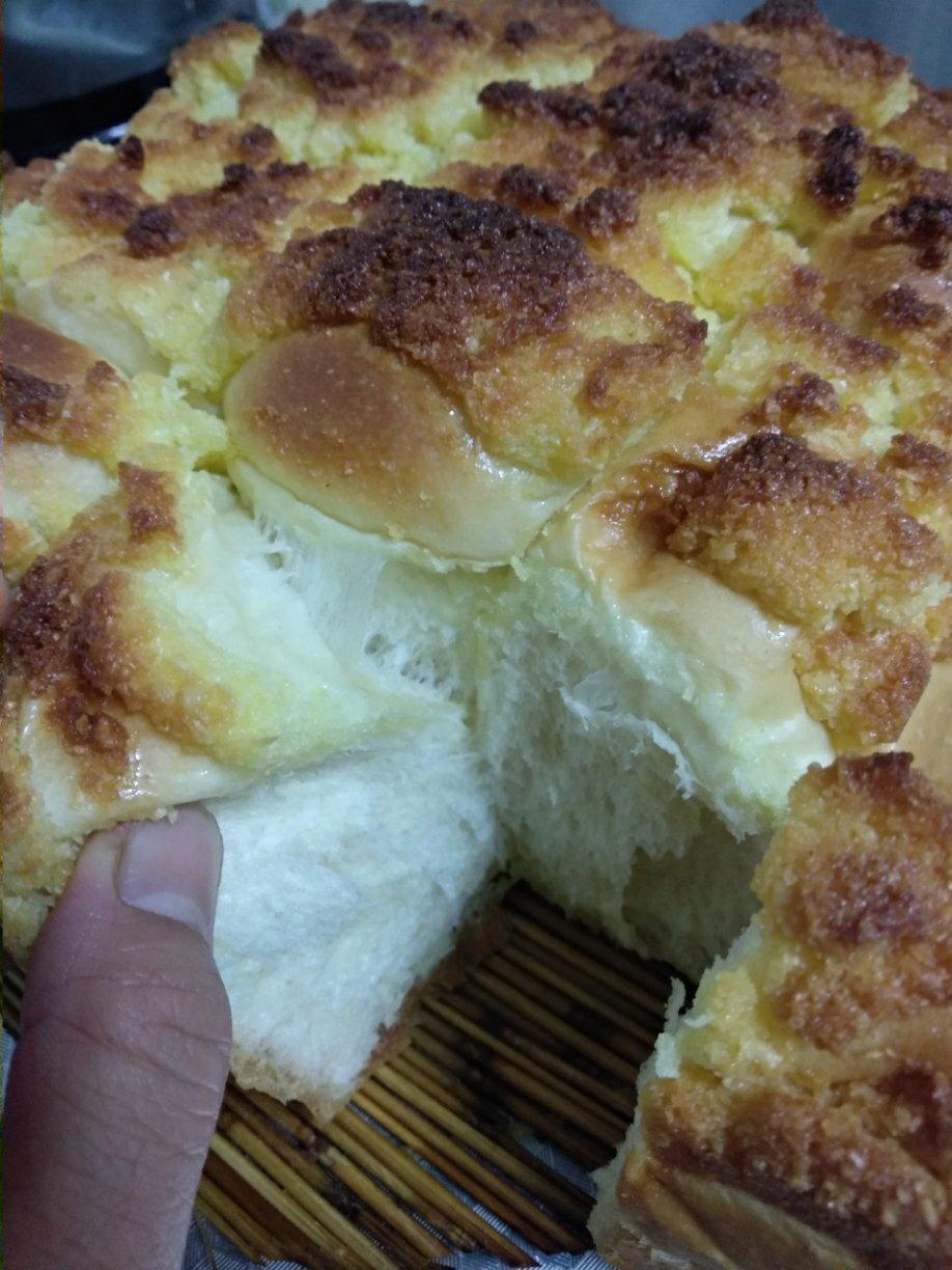 快手椰蓉小餐包（一次发酵照样柔软又拉丝）