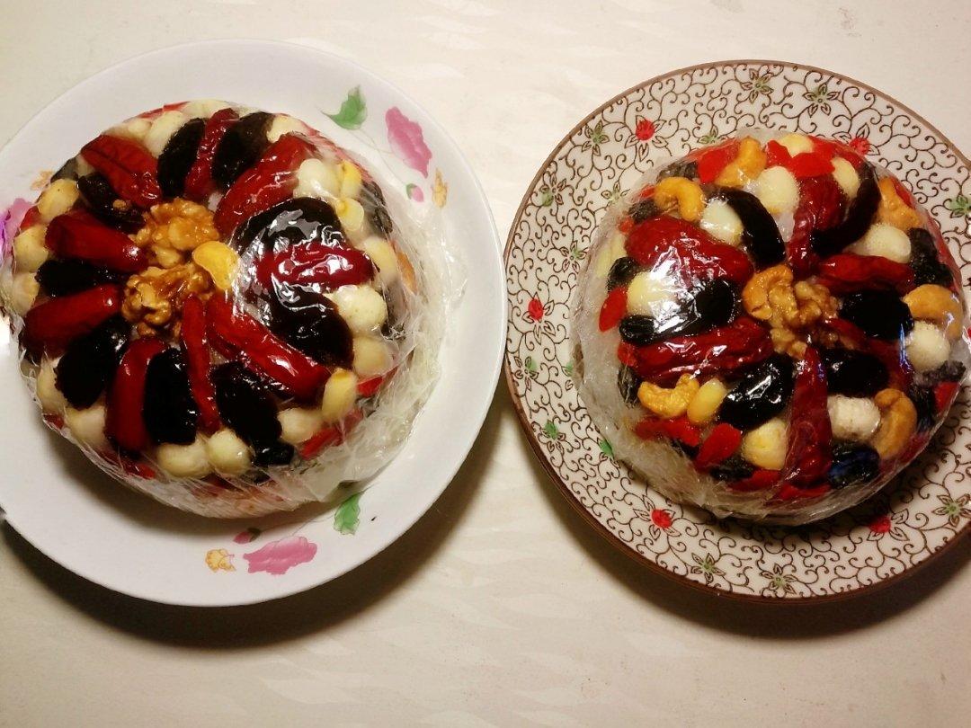 【猪油夹沙八宝饭】古法蒸糯米