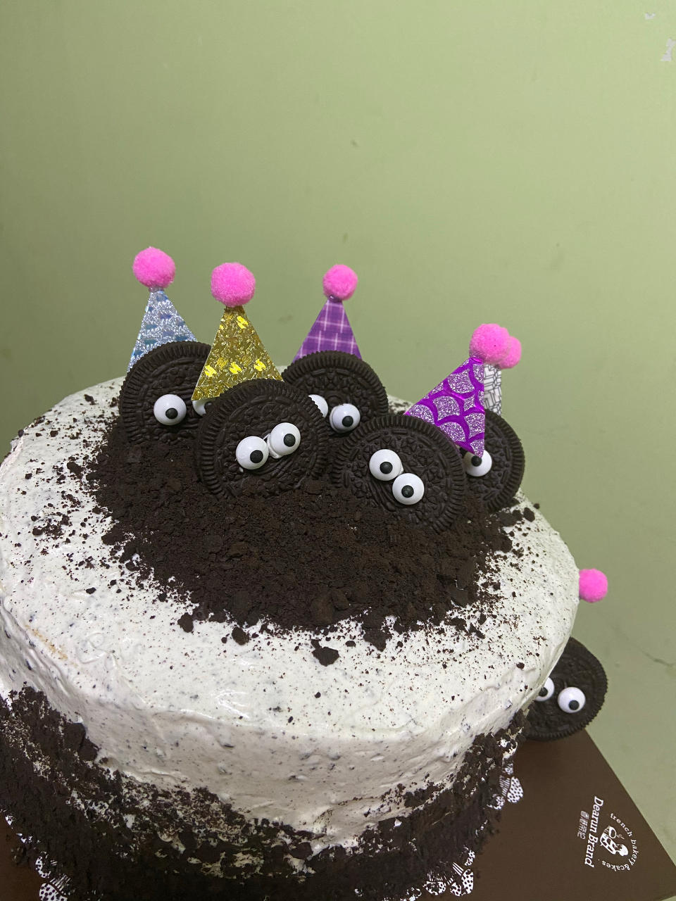 六寸奥利奥奶油蛋糕