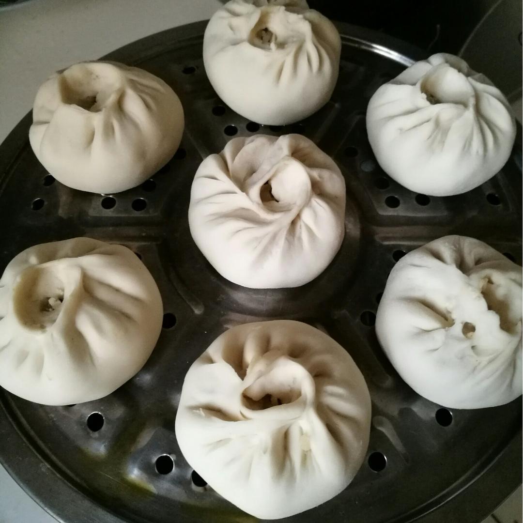 粉条豆腐素包子