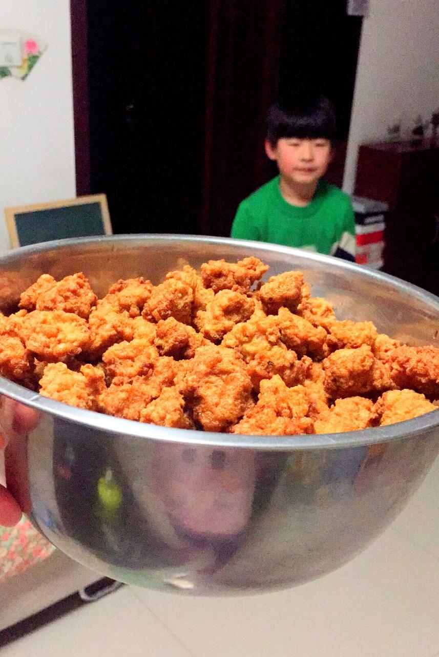 香炸豆腐肉丸子