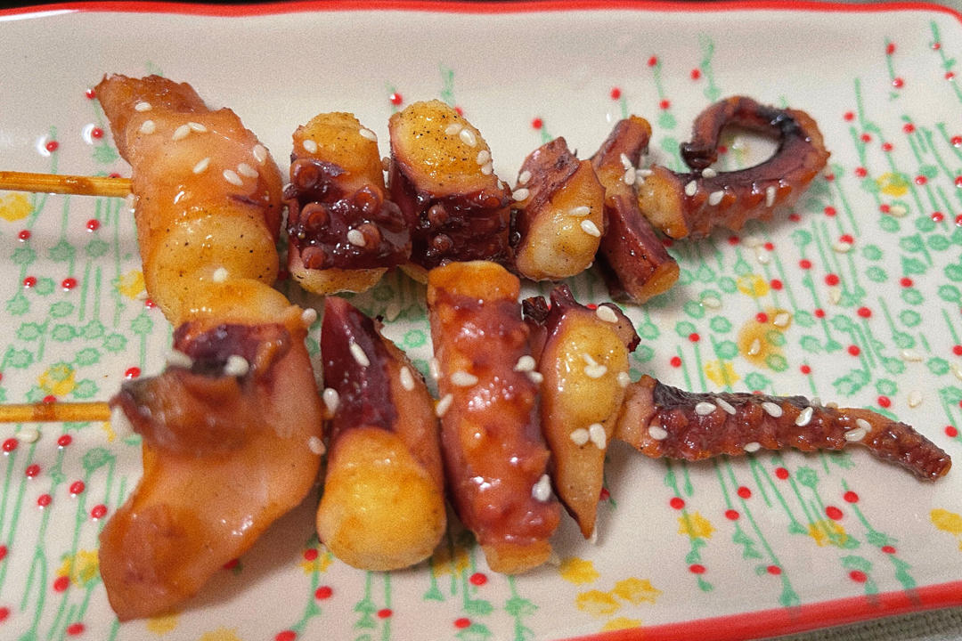 烤鱿鱼(烤箱版)