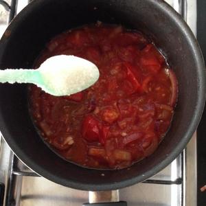 高品质懒人版意大利番茄酱面的做法 步骤7