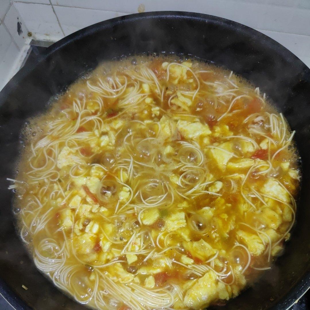 汤都要喝光的西红柿鸡蛋面