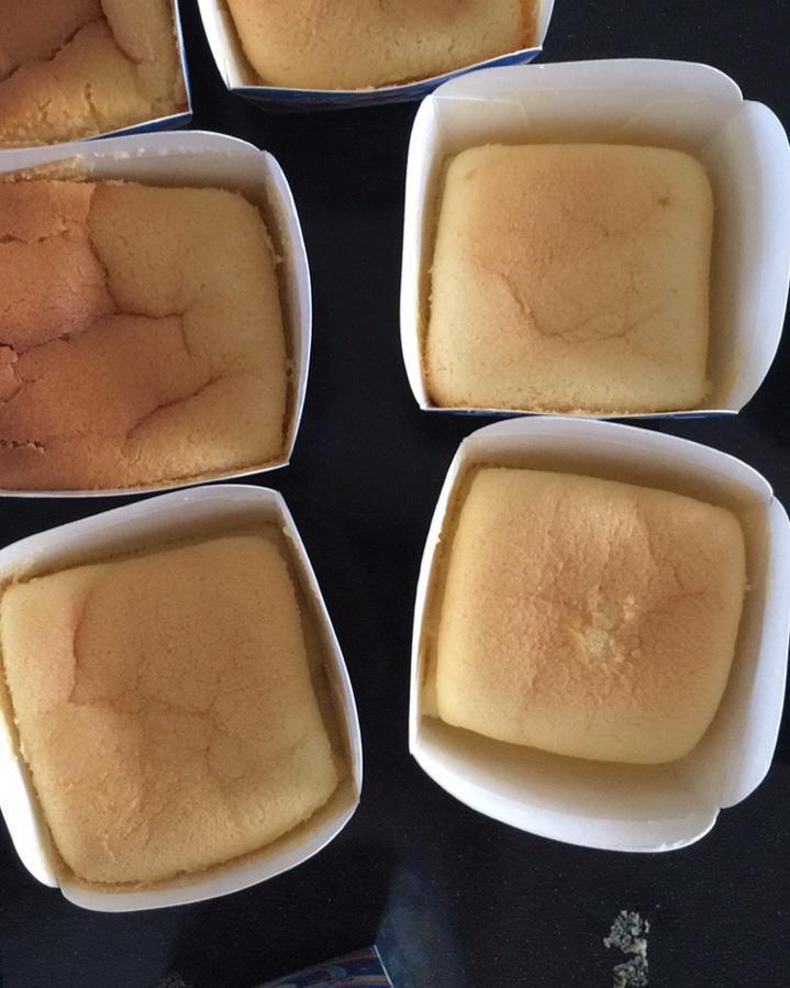 柠檬戚风小纸杯