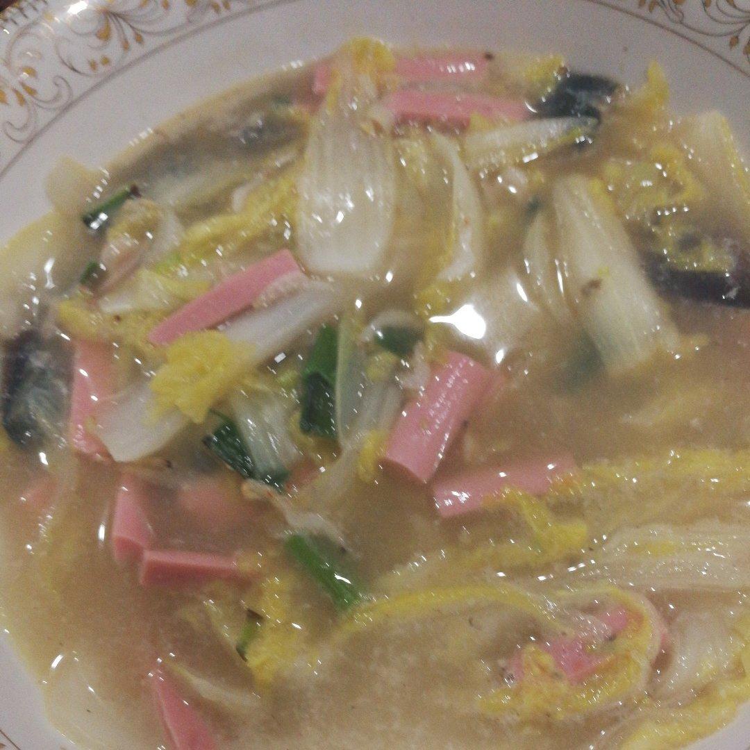 上汤娃娃菜，低脂健康，鲜美到眉毛掉～