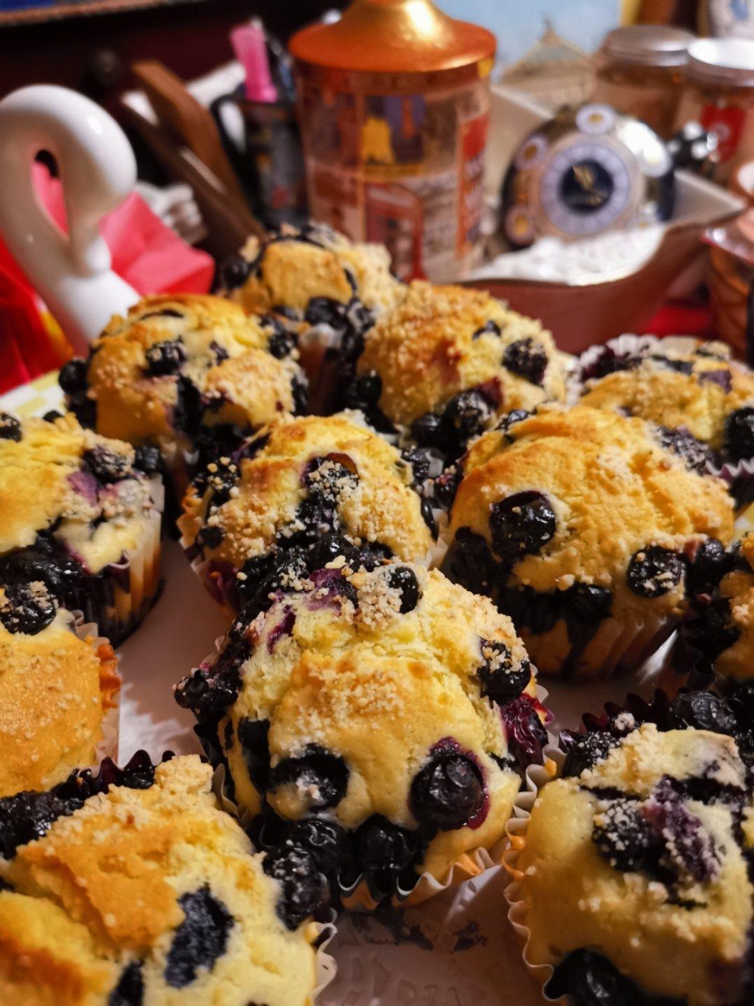 蓝莓玛芬蛋糕 Blueberry Muffin