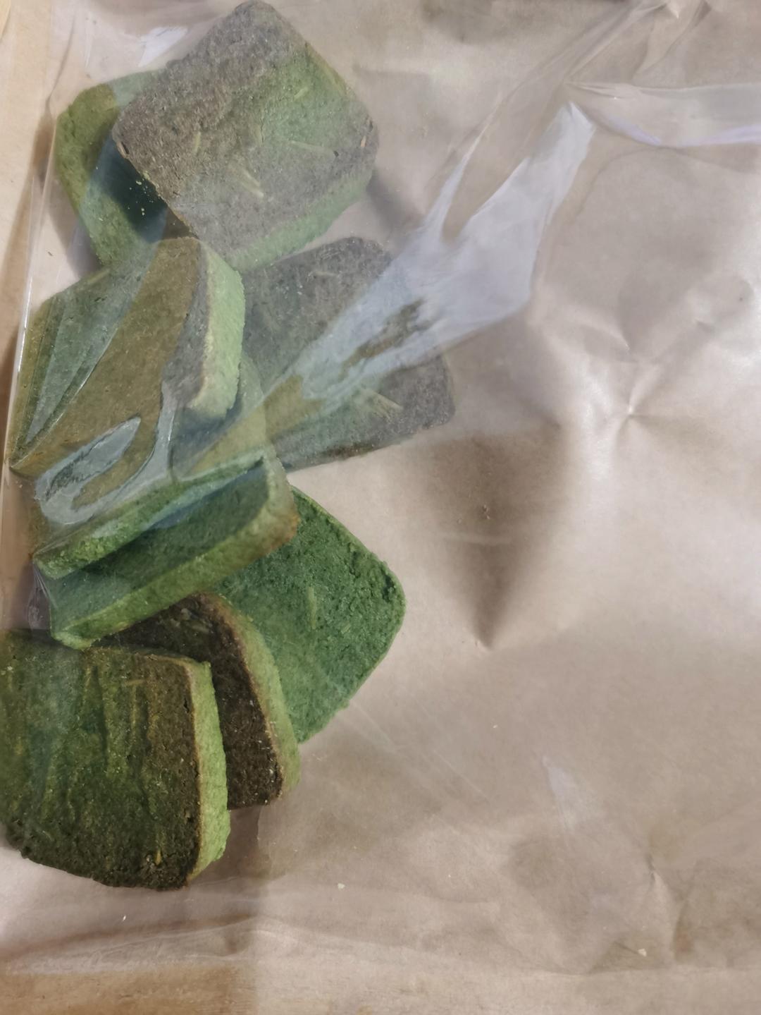 抹茶杏仁曲奇饼干