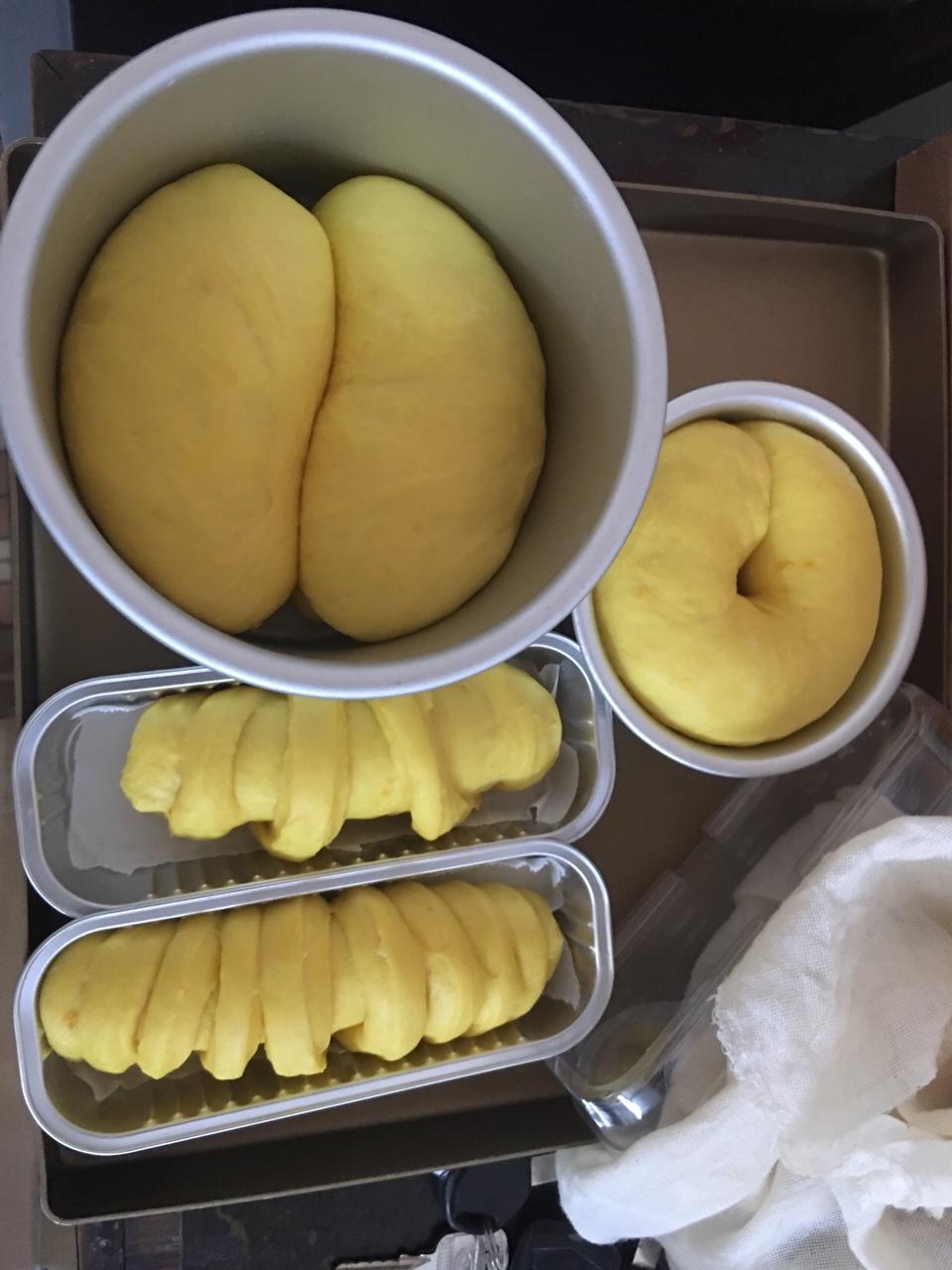 纯奶手撕吐司的做法 步骤1