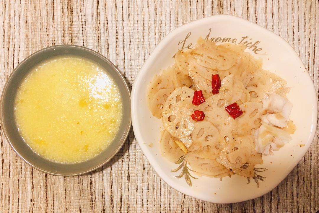 凉拌莲菜