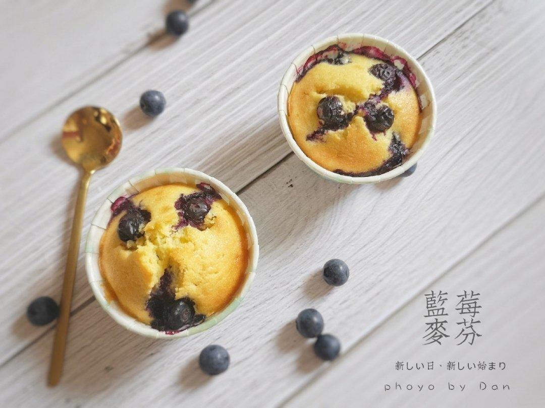 超好吃的蓝莓麦芬