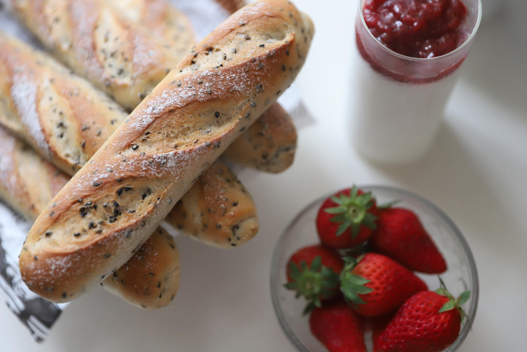 纯奶手撕吐司的做法 步骤1