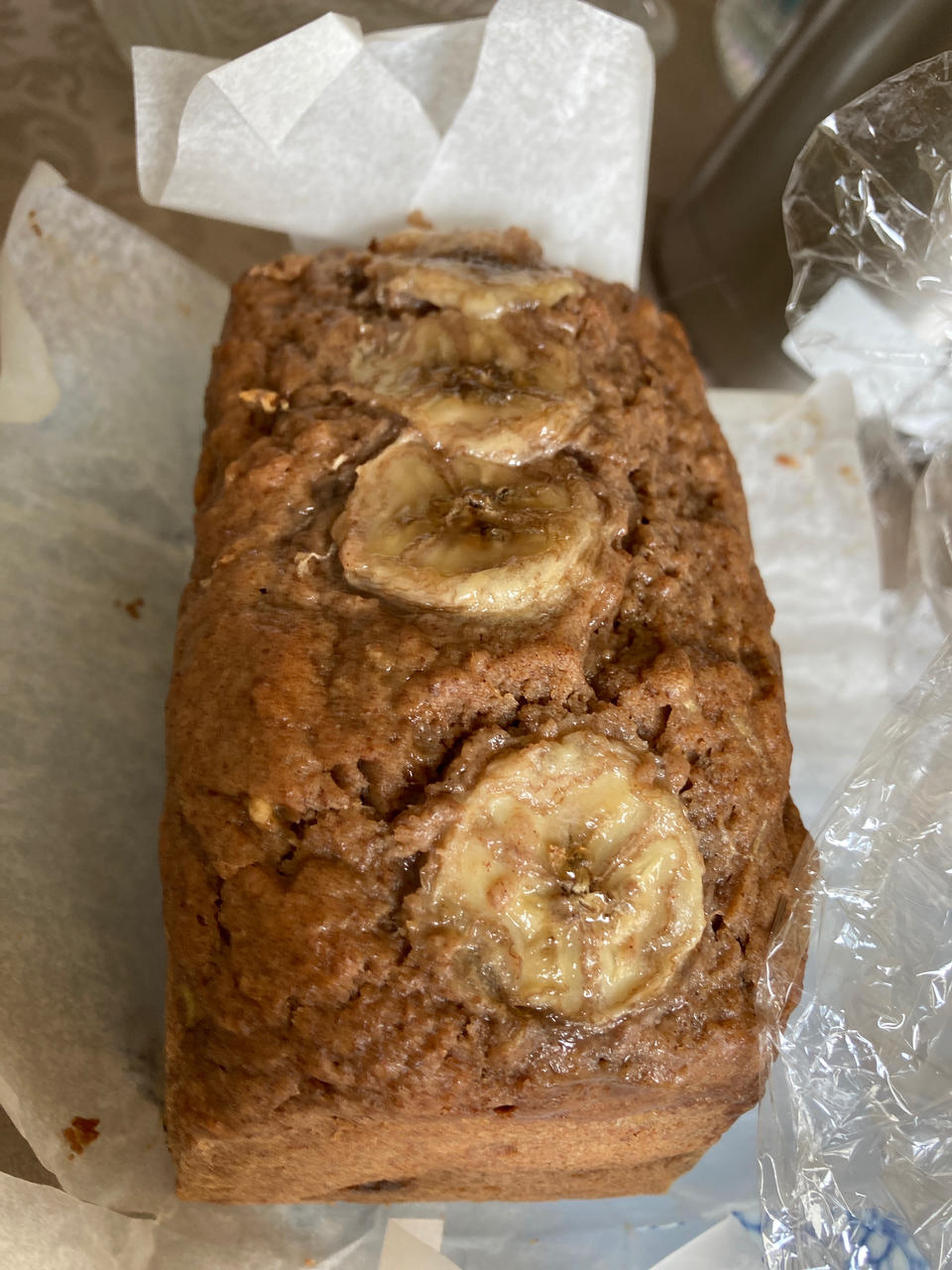 黑麦天然酵种香蕉肉桂蛋糕（快手banana bread）