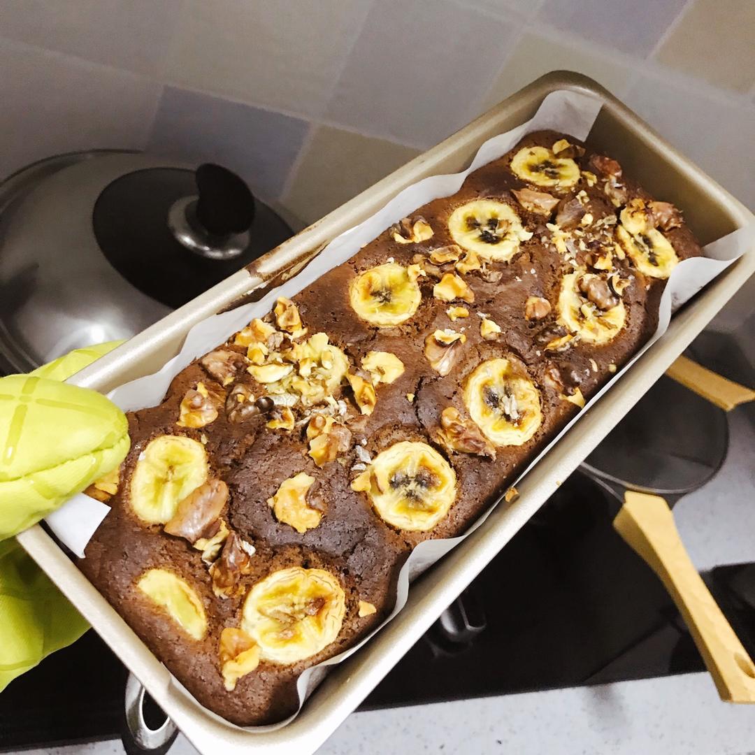 香蕉巧克力磅蛋糕