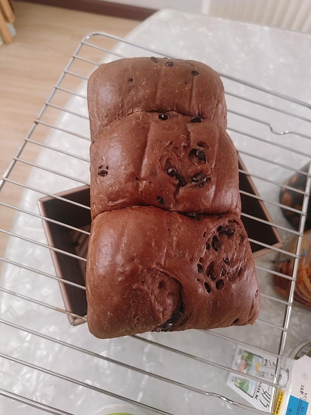 超浓郁巧克力淡奶油吐司｜无人能抵挡的美味