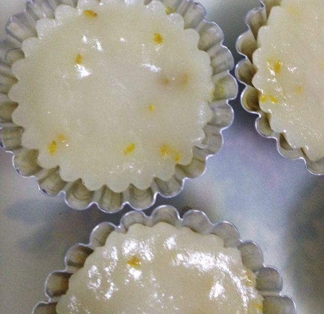 水晶桂花糕