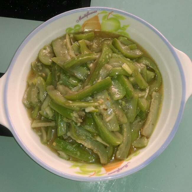 清炒丝瓜（川味家常做法）