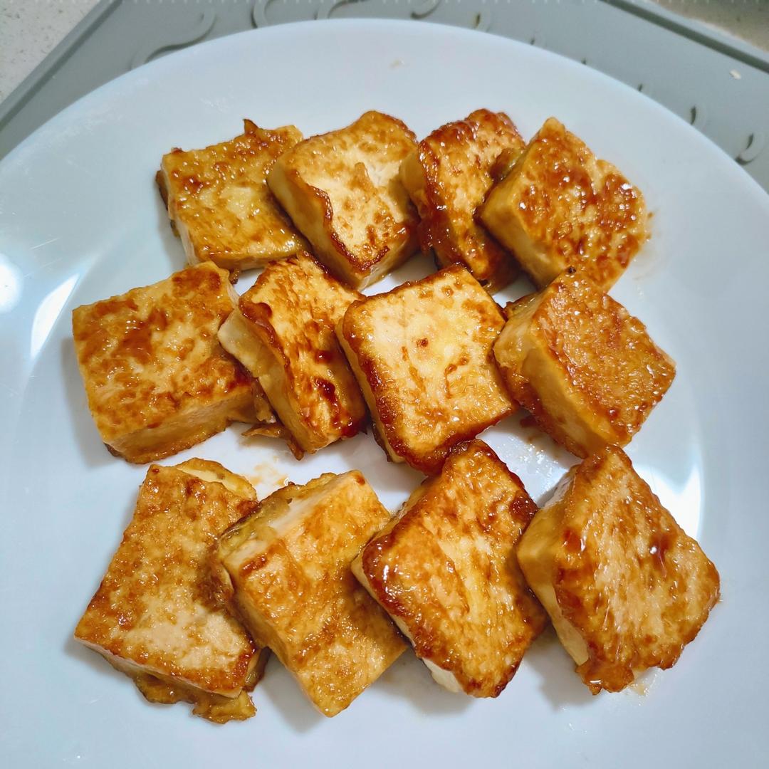 无敌好吃的香煎豆腐