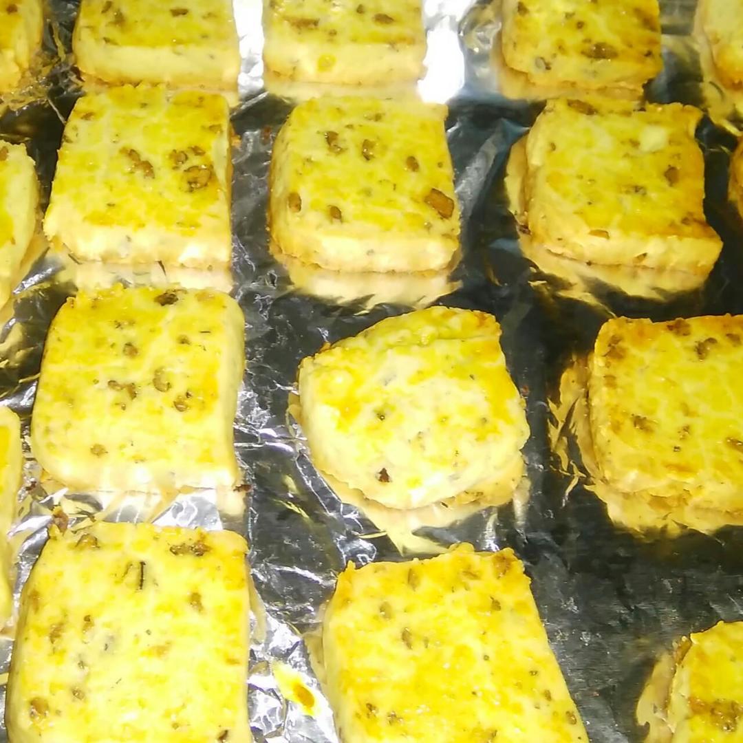 椰蓉核桃饼干的做法