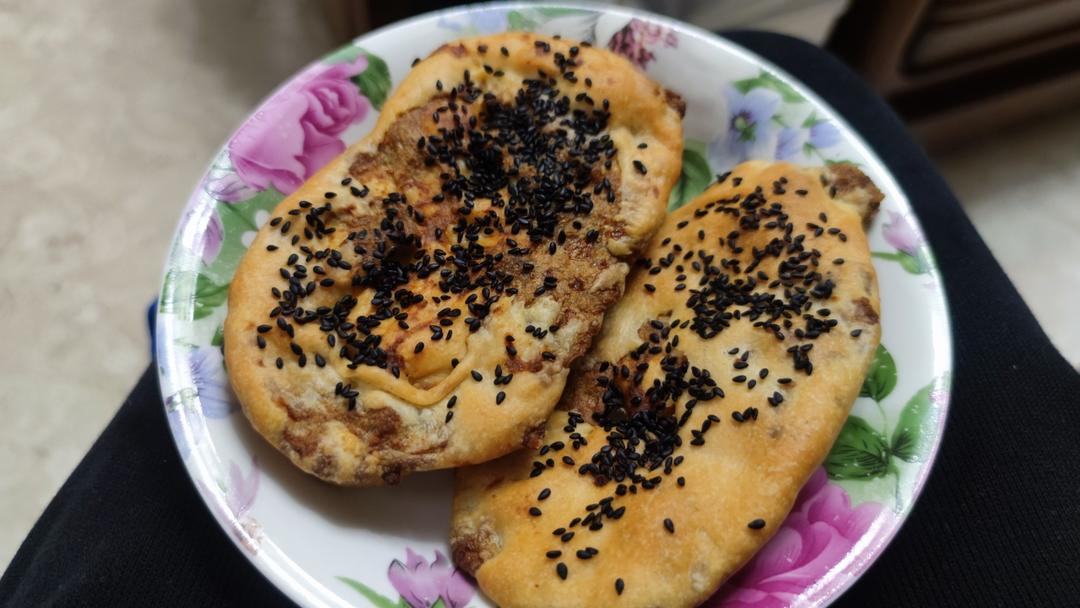 烤箱版鲜肉锅盔