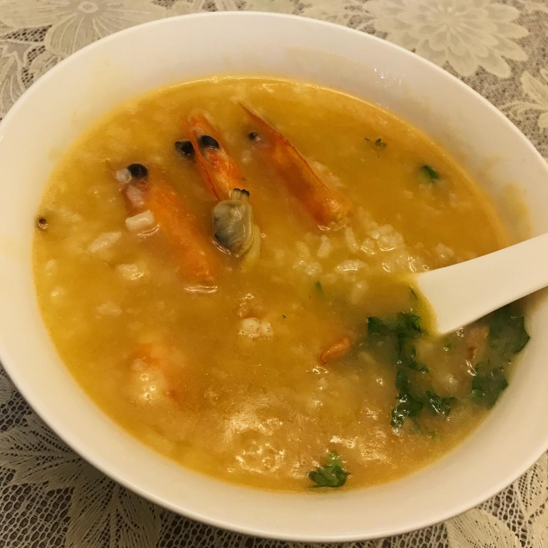 秘制鲜虾粥