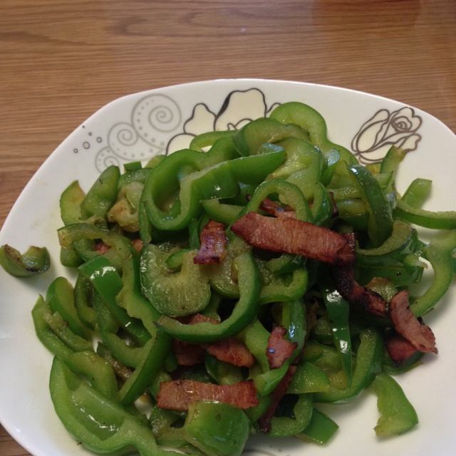 青椒炒肉丝