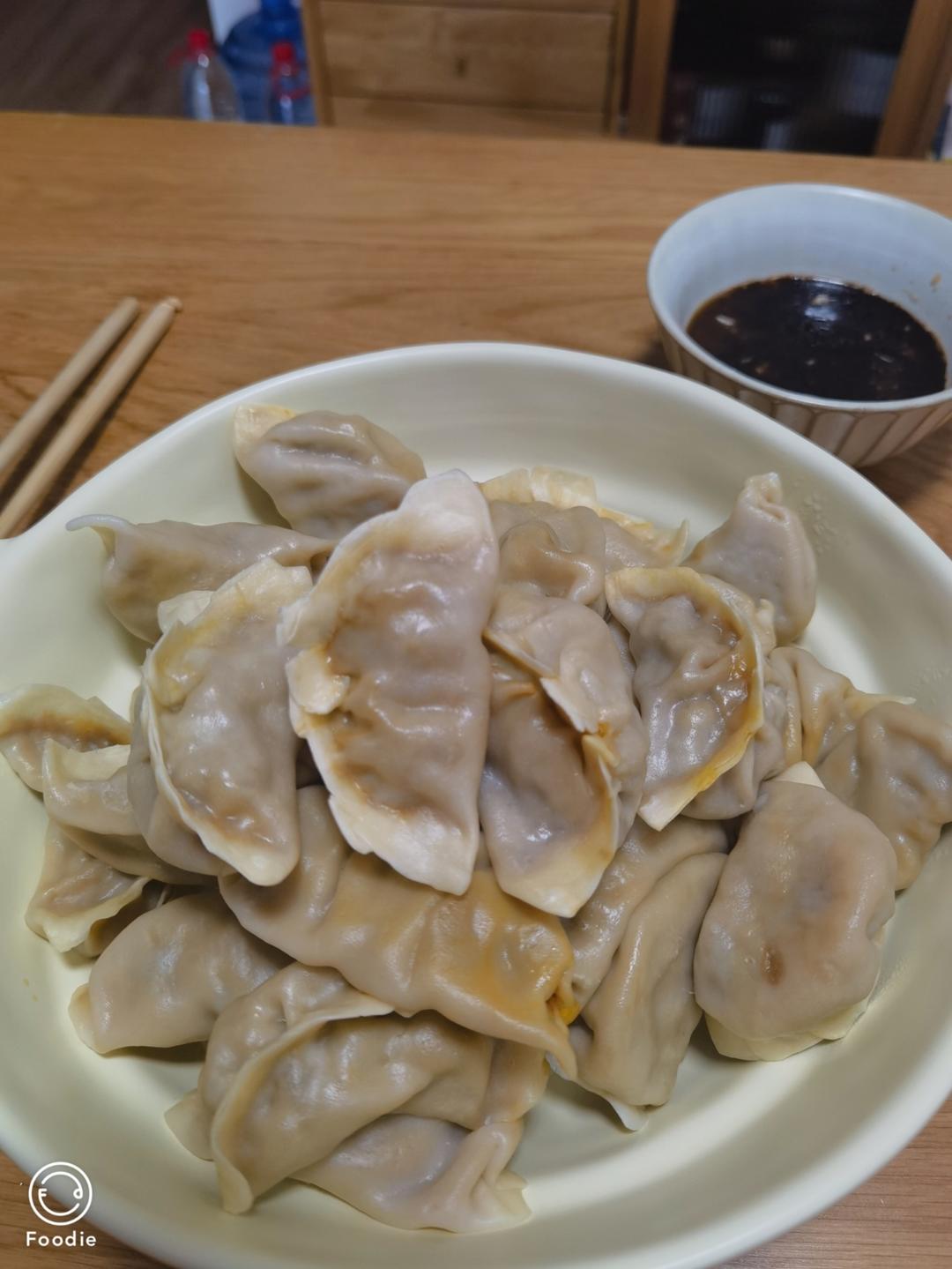 豆角蒸饺