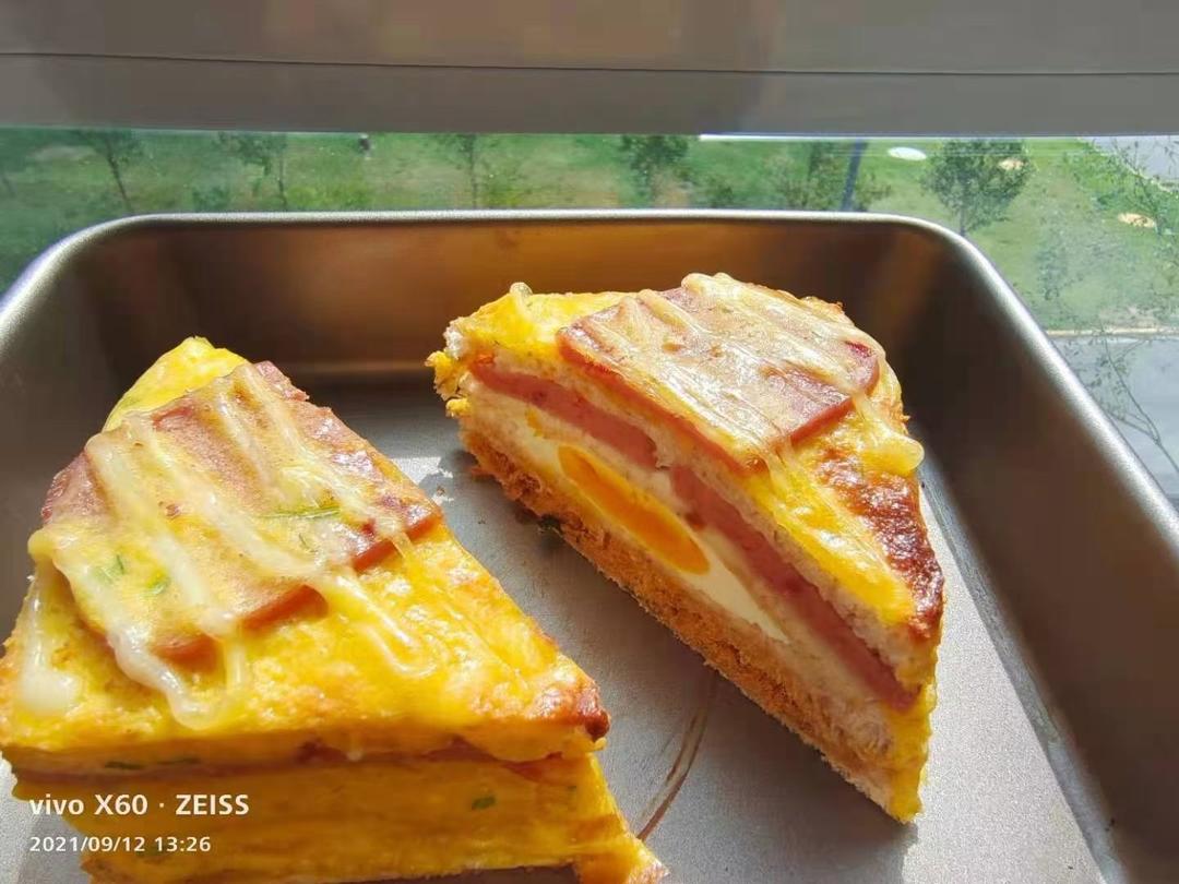 超级好吃的黄金三明治🥪