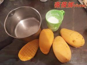 自制芒果酱的做法 步骤1