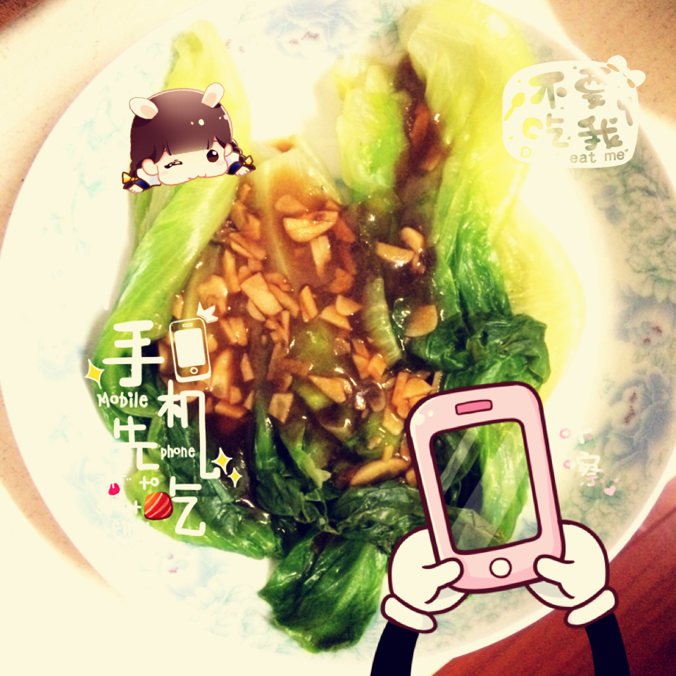 家常菜 蚝油生菜