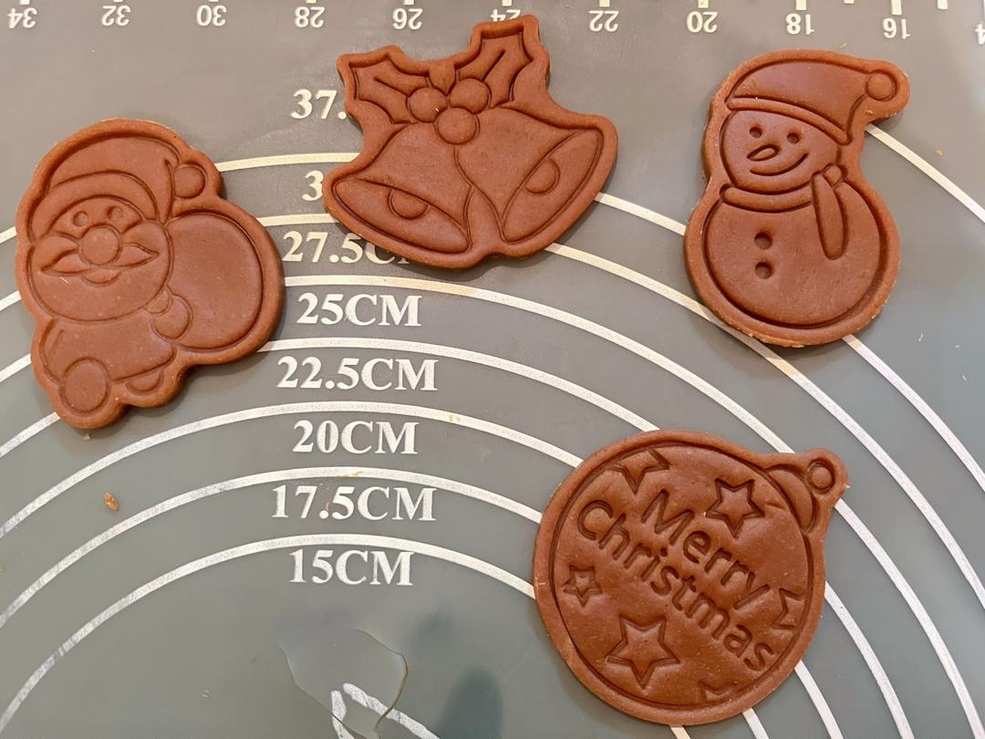 【圣诞】法式姜饼人饼干~姜糖饼干