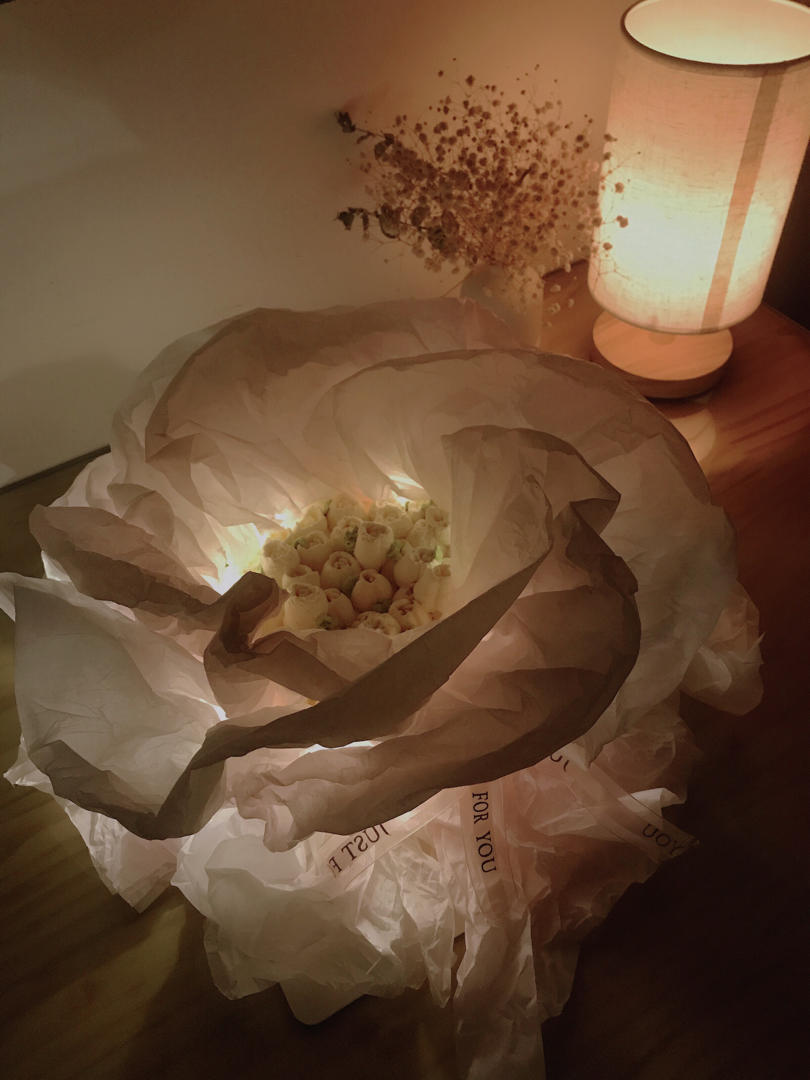 【暖暖焙家】制作花束蛋糕的第三步：组装和造型