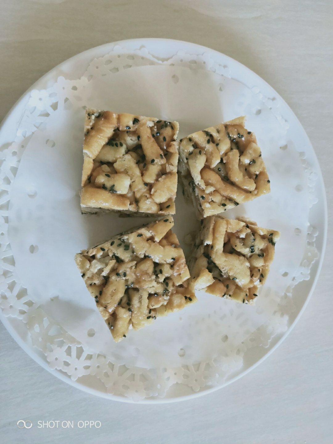 （视频食谱）自制沙琪玛／萨其马