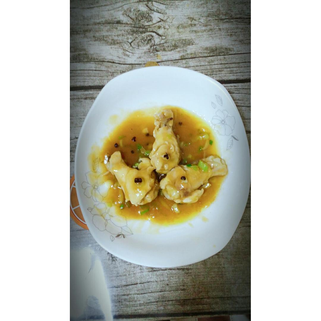 葱油鸡腿