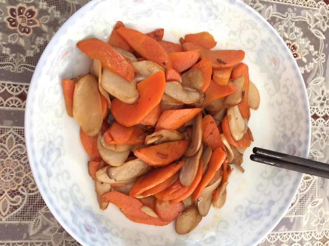老丁的私房菜-美极杏鲍菇