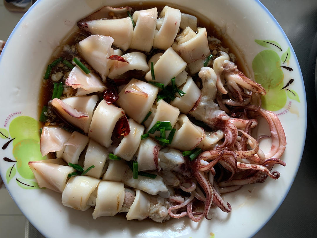 葱油笔管（鱿鱼🦑）