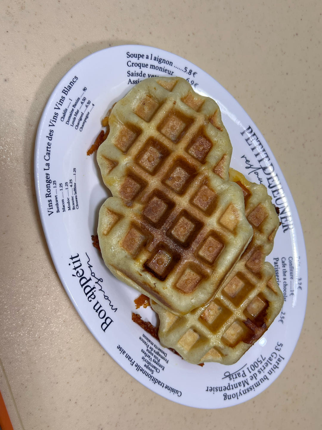 酵母版芝士华夫饼