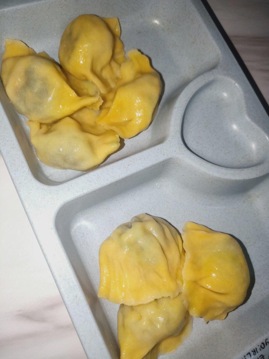 三鲜馅胡萝卜皮饺子