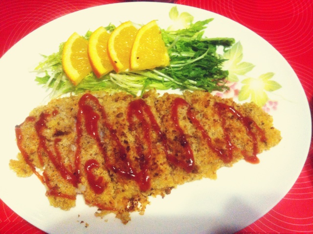 香酥烤鱼排