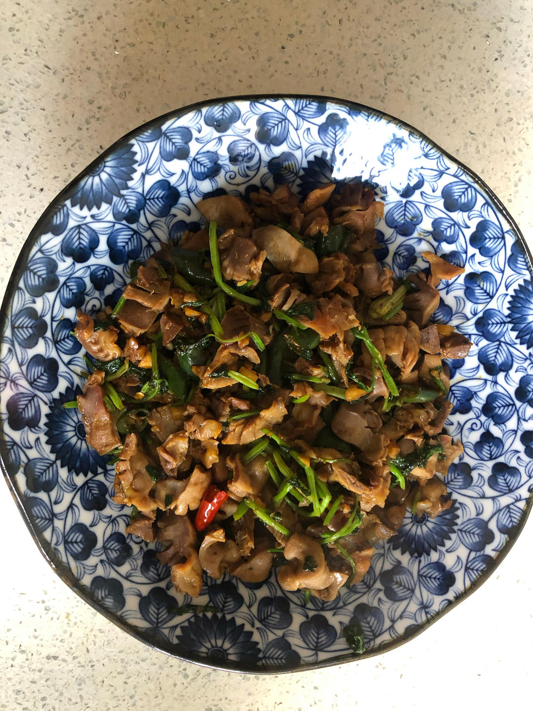 小米椒爆鸡胗