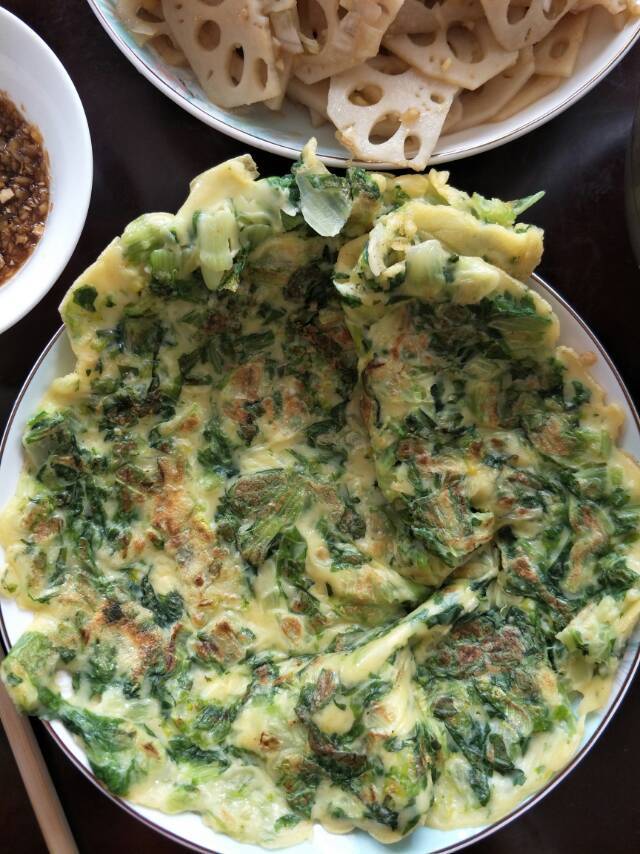 小白菜饼