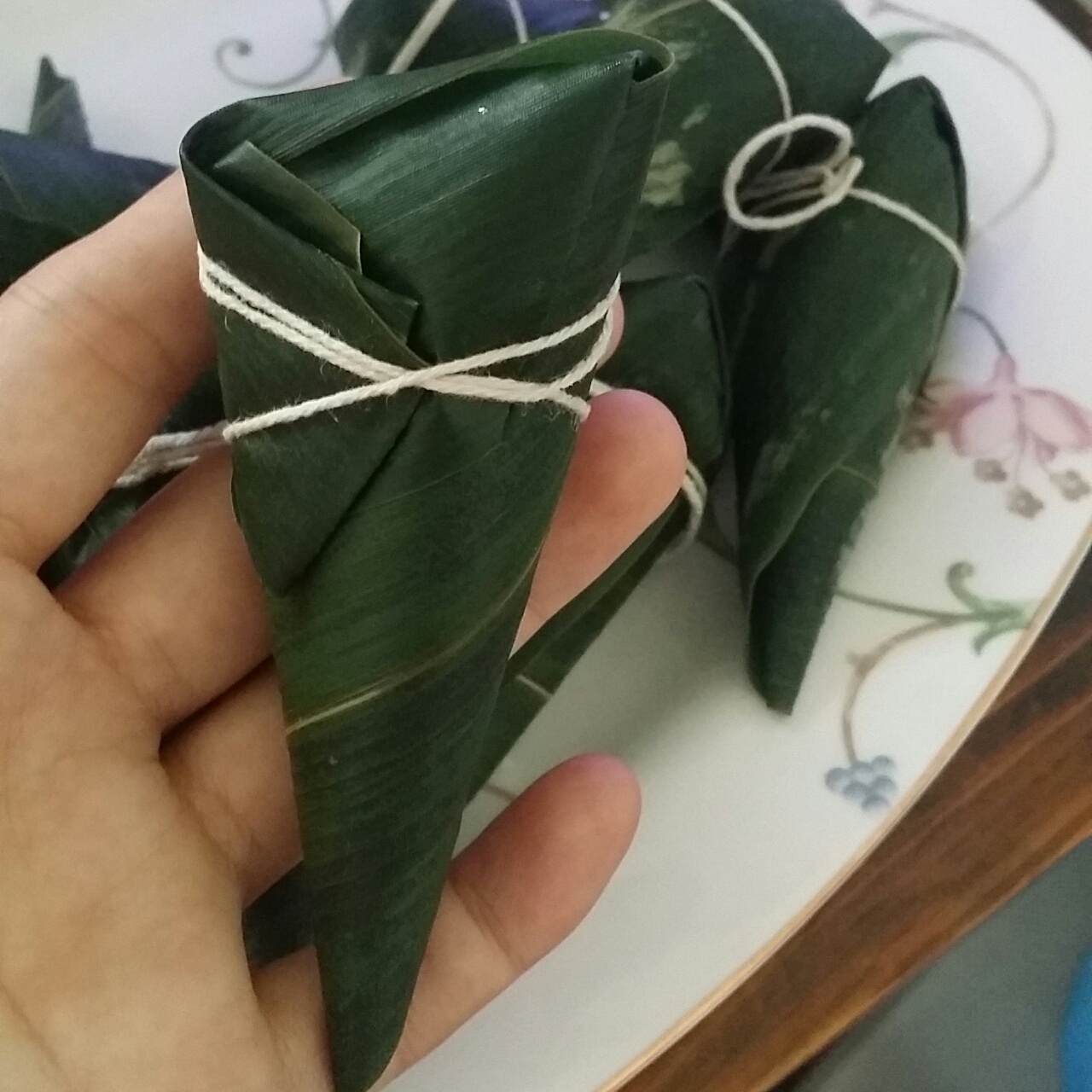 红豆蜜枣小脚粽