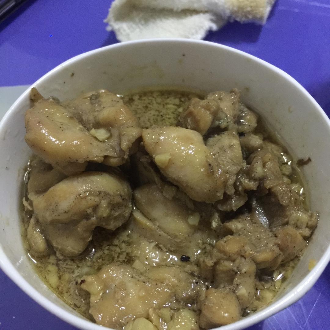 蒜蓉蒸鸡胸（鸡腿）