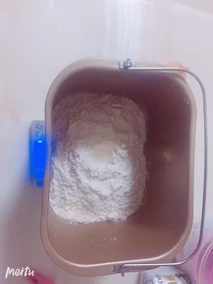 自己做的牛奶吐司面包，一直想买的面包机(柏翠PE8500)的做法 步骤4
