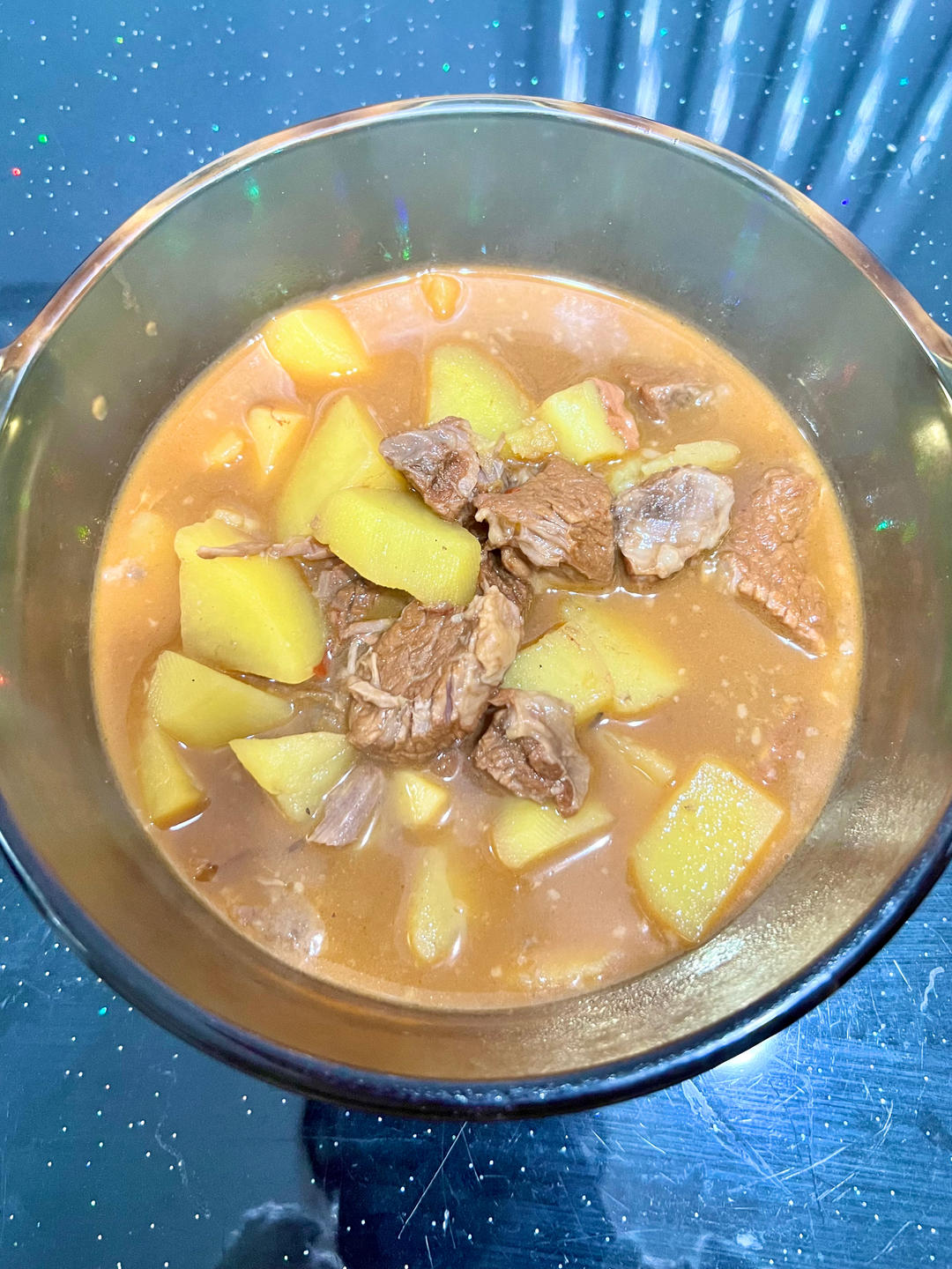 土豆焖牛腩