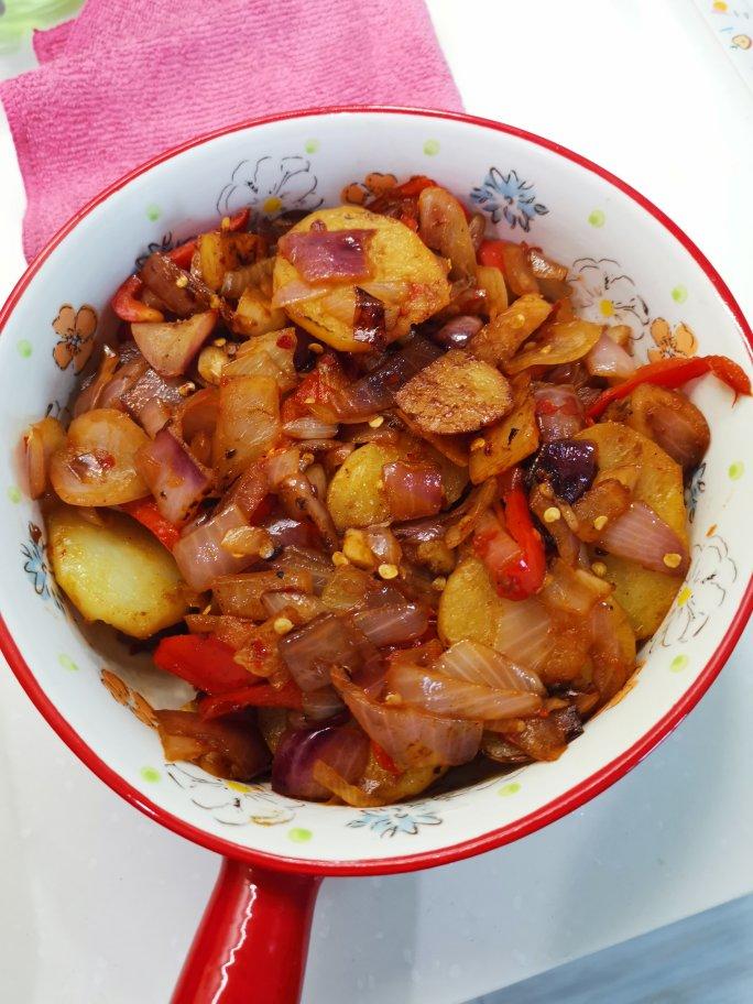 孜然洋葱土豆片