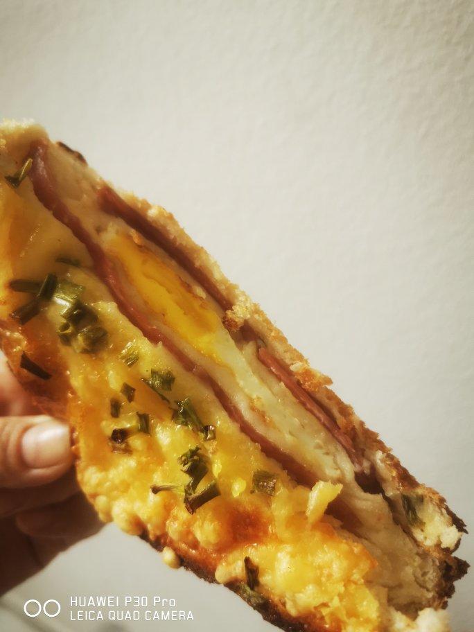 超级好吃的黄金三明治🥪