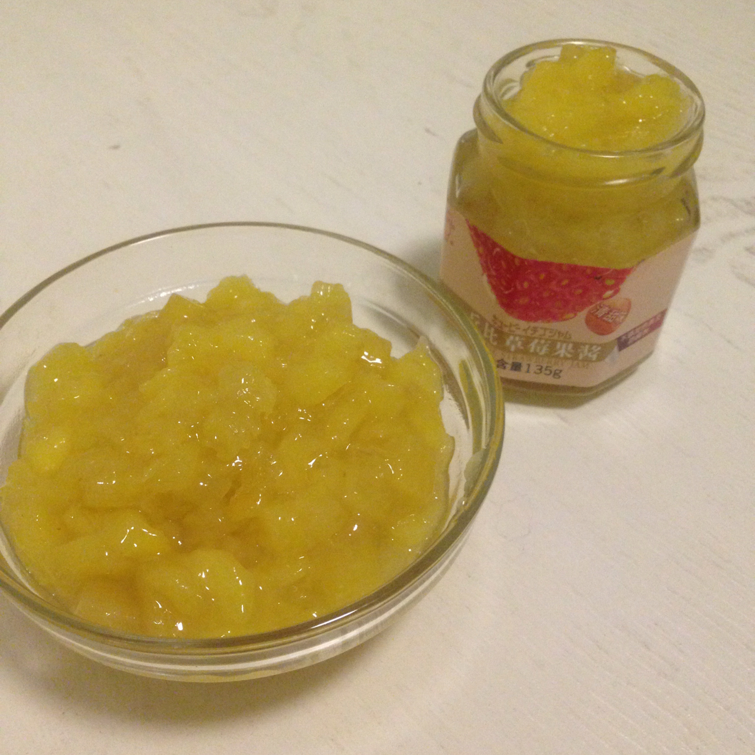 健康菠萝果酱（面包机版）