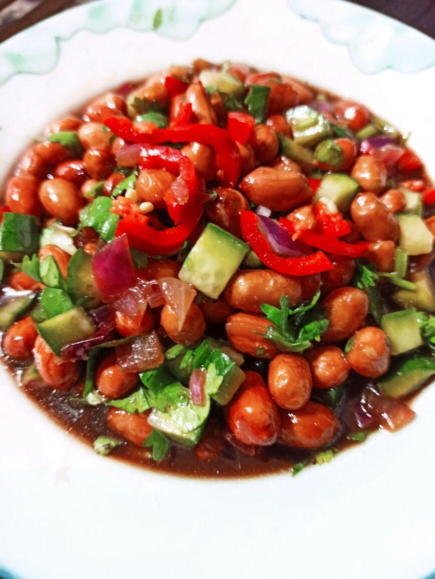 老醋花生--这么好的下酒菜哪里找